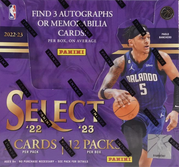 2022-23 Panini Select Basketball Hobby Box