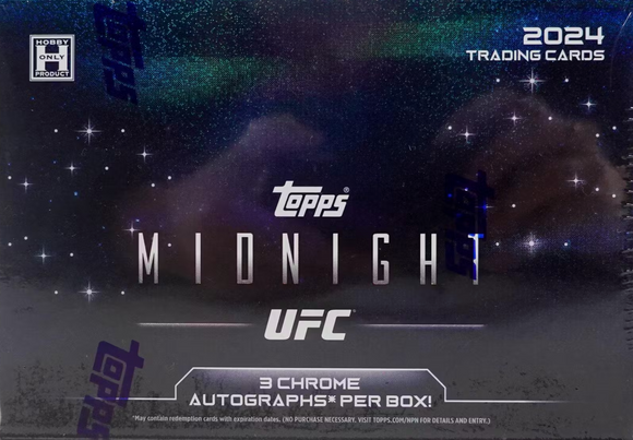 2024 Topps UFC Midnight Hobby Box