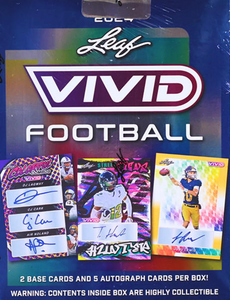 2024 Leaf Vivid Football Box