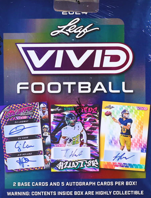 2024 Leaf Vivid Football Box