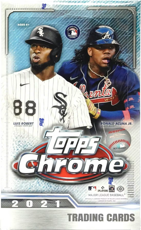 2021 Topps Chrome Baseball Lite Box