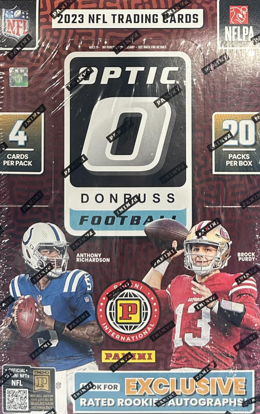 2023 Panini Donruss Optic Football INTERNATIONAL BOX