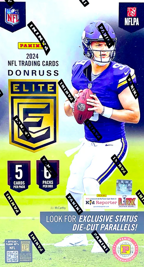 *BLACK FRIDAY SALE* 2024 Panini Donruss Elite Football International Hobby Box