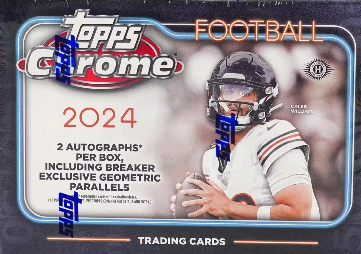 2024 Topps Chrome Football Breaker Delight Box Jaspys