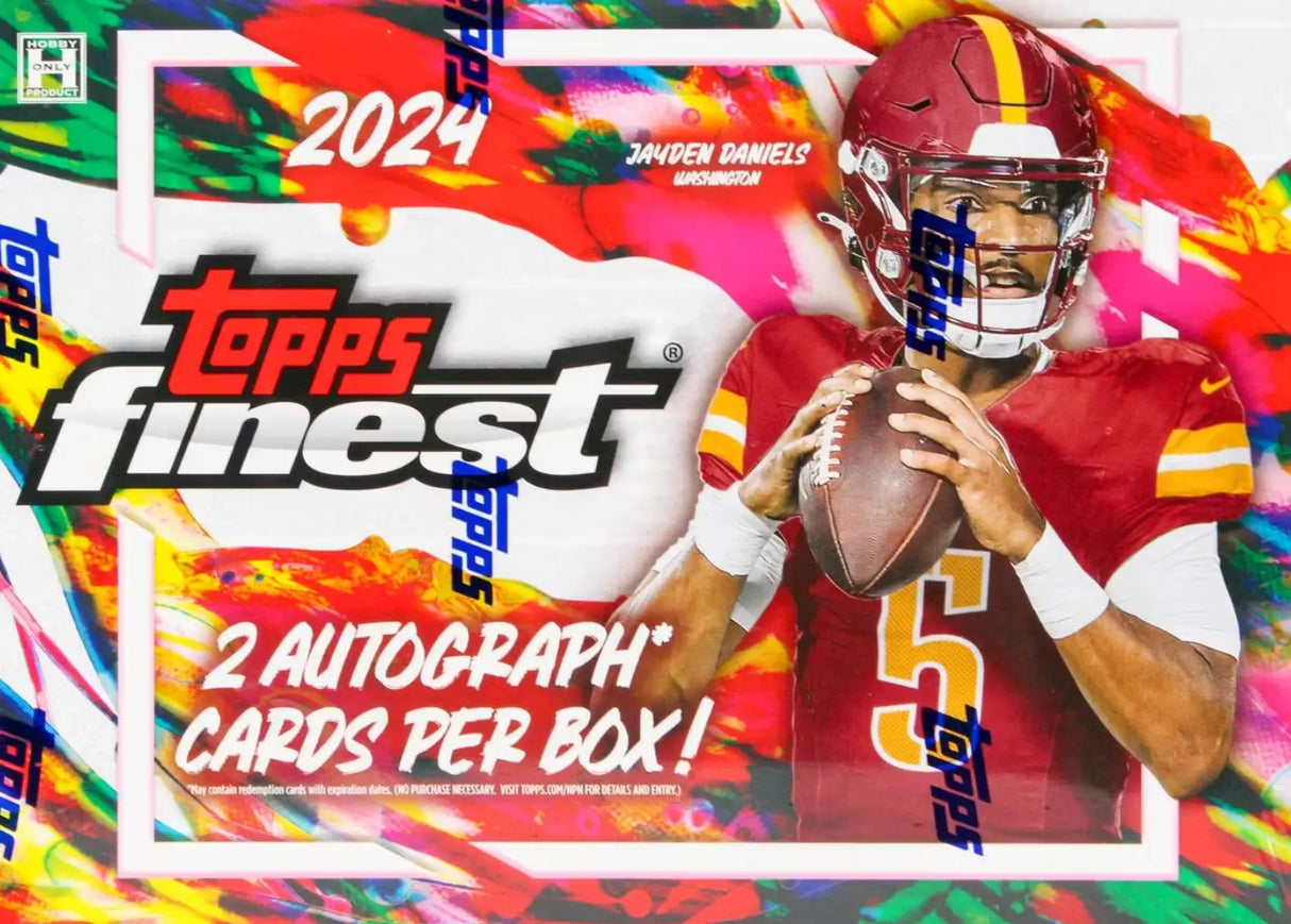 2024 Topps Finest Football Hobby Box Jaspys
