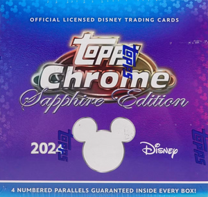 2024 Topps Disney Chrome Sapphire Hobby Box