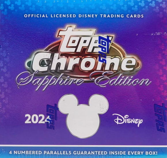 2024 Topps Disney Chrome Sapphire Hobby Box
