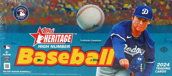 2024 Topps Heritage High Number Baseball Hobby Box
