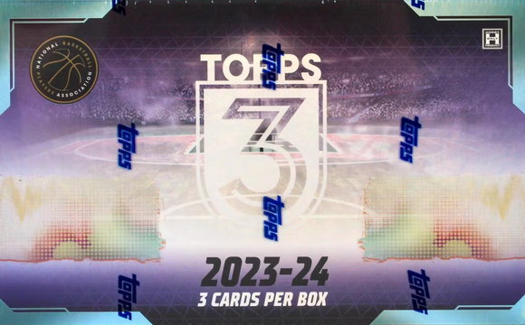 2023-24 Topps Three Basketball Hobby Box