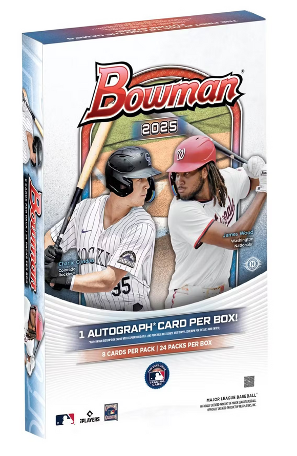 2025 Bowman Baseball Hobby Box