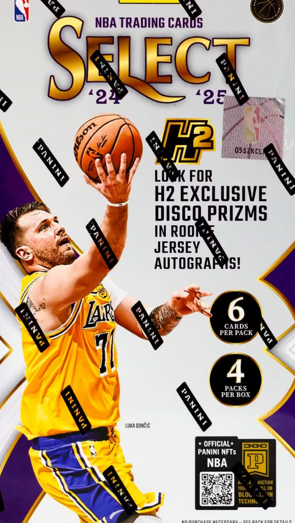 2024/25 Panini Select Basketball H2 Box