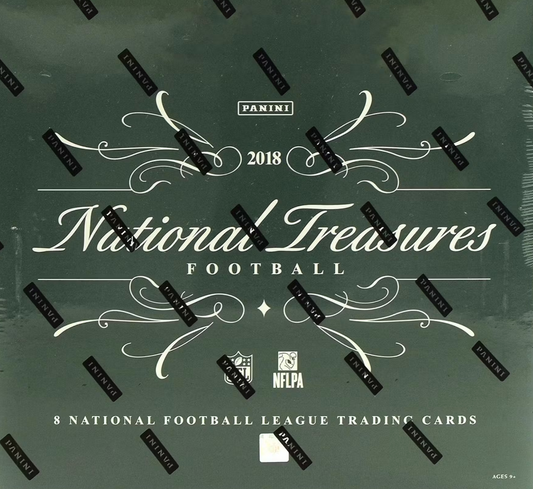 2018 Panini National Treasures Football Hobby Box