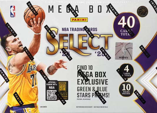 2024/25 Panini Select Basketball Hobby Mega Box