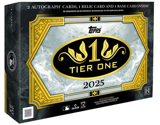 2025 Topps Tier One Baseball Hobby Box