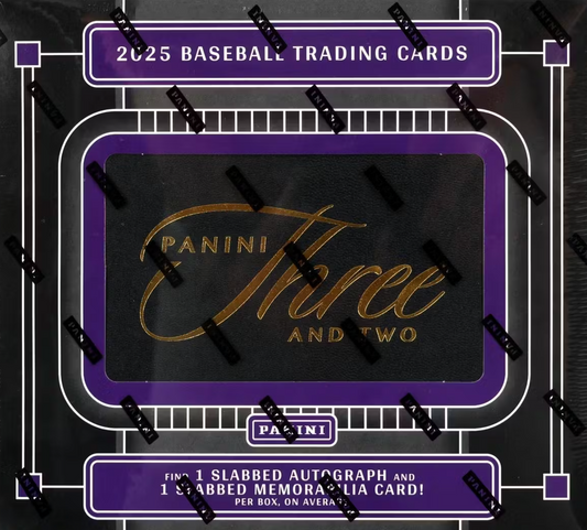 2025 Panini Three and Two Baseball Hobby Box