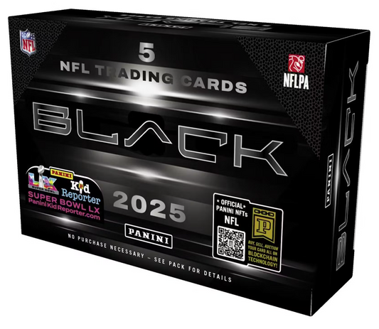 2025 Panini Black Football Hobby Box
