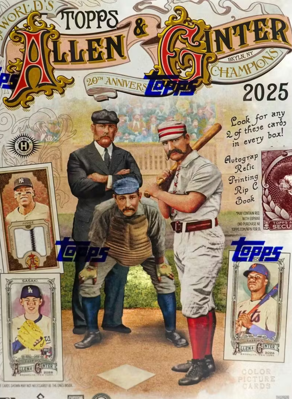 2025 Topps Allen & Ginter Baseball Hobby Box