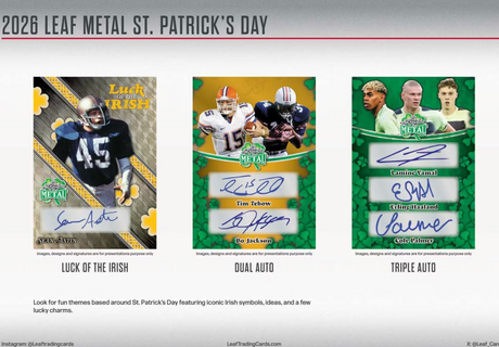 2026 Leaf Metal St. Patrick's Day Hobby Box