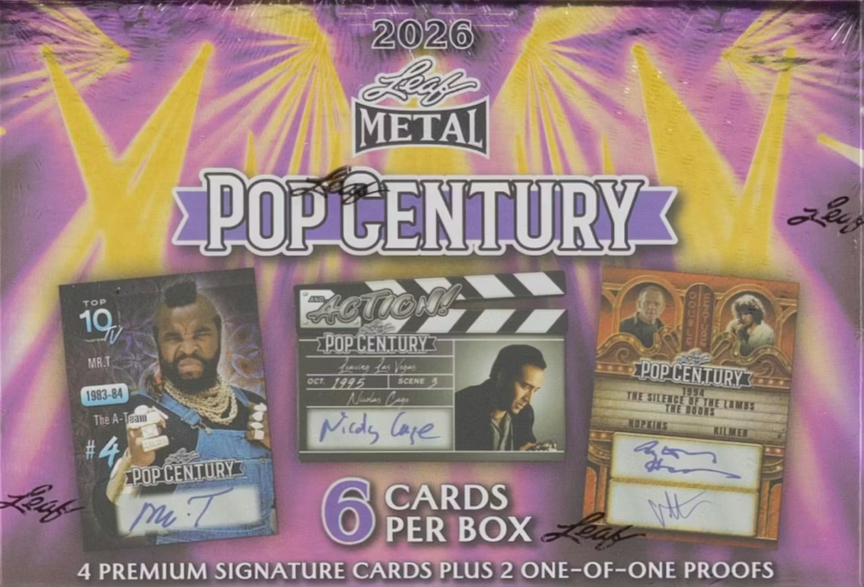 2026 Leaf Metal Pop Century Hobby Box
