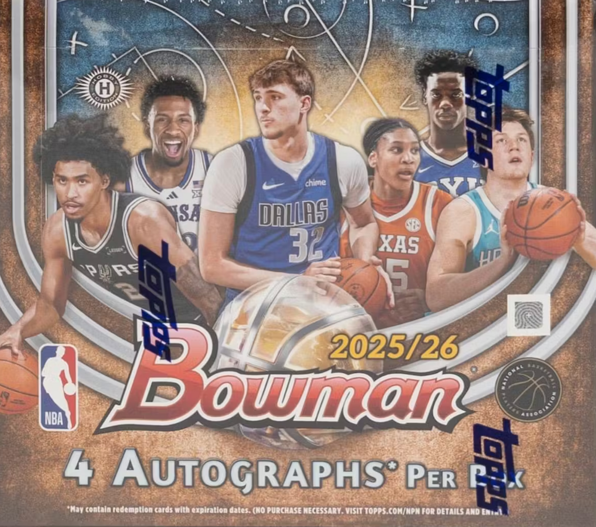 2025/26 Bowman Basketball Hobby Jumbo Box