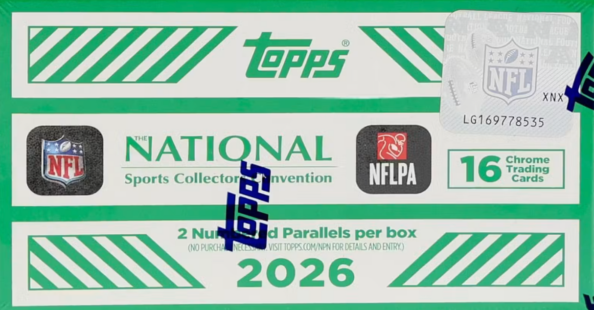 2026 Topps NFL National Convention Exclusive Box