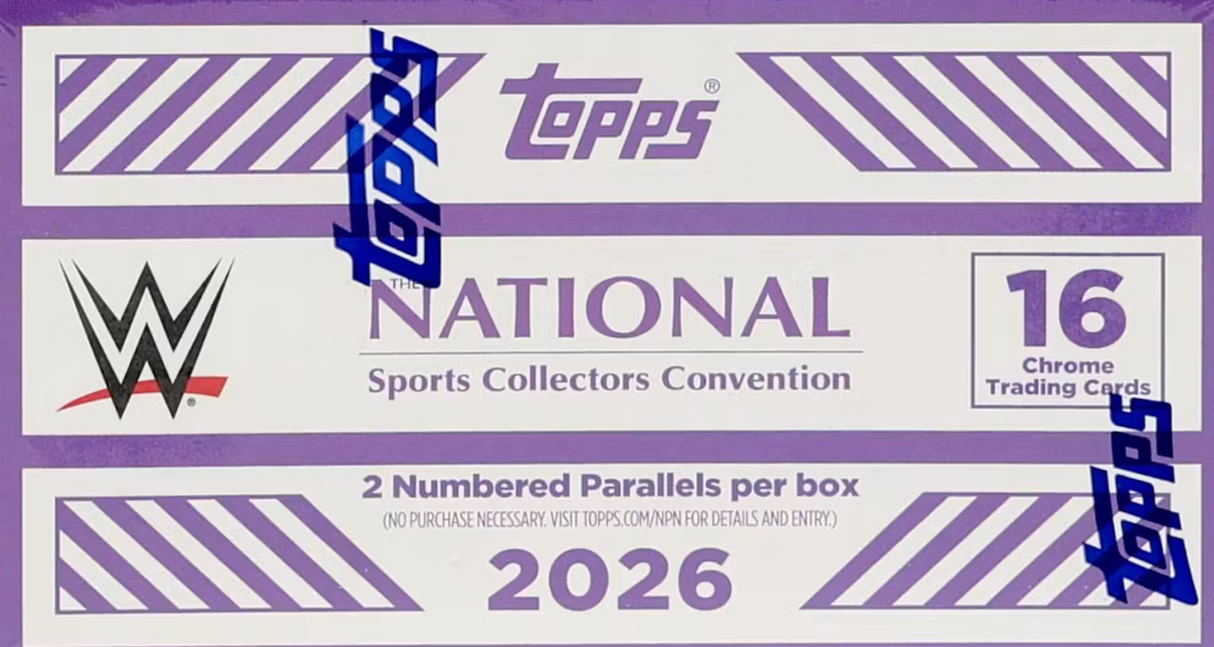 2026 Topps WWE National Convention Exclusive Box