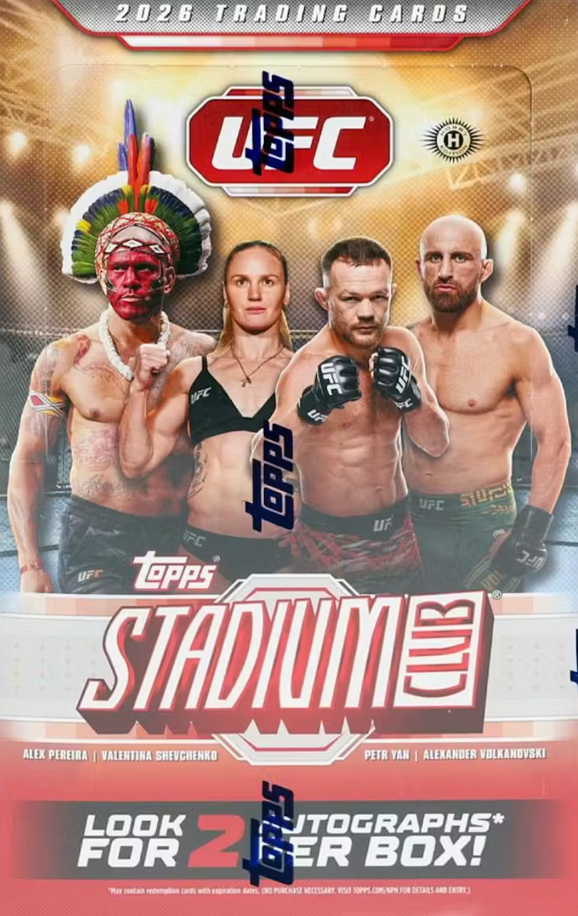 2026 Topps Stadium Club UFC Hobby Box