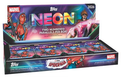 2026 Topps Marvel Neon Hobby Box