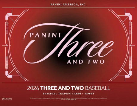 2026 Panini Three and Two Baseball Hobby Box (Pre-Order) sealed box