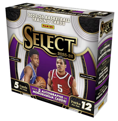 2025/26 Panini Select Basketball Hobby Box