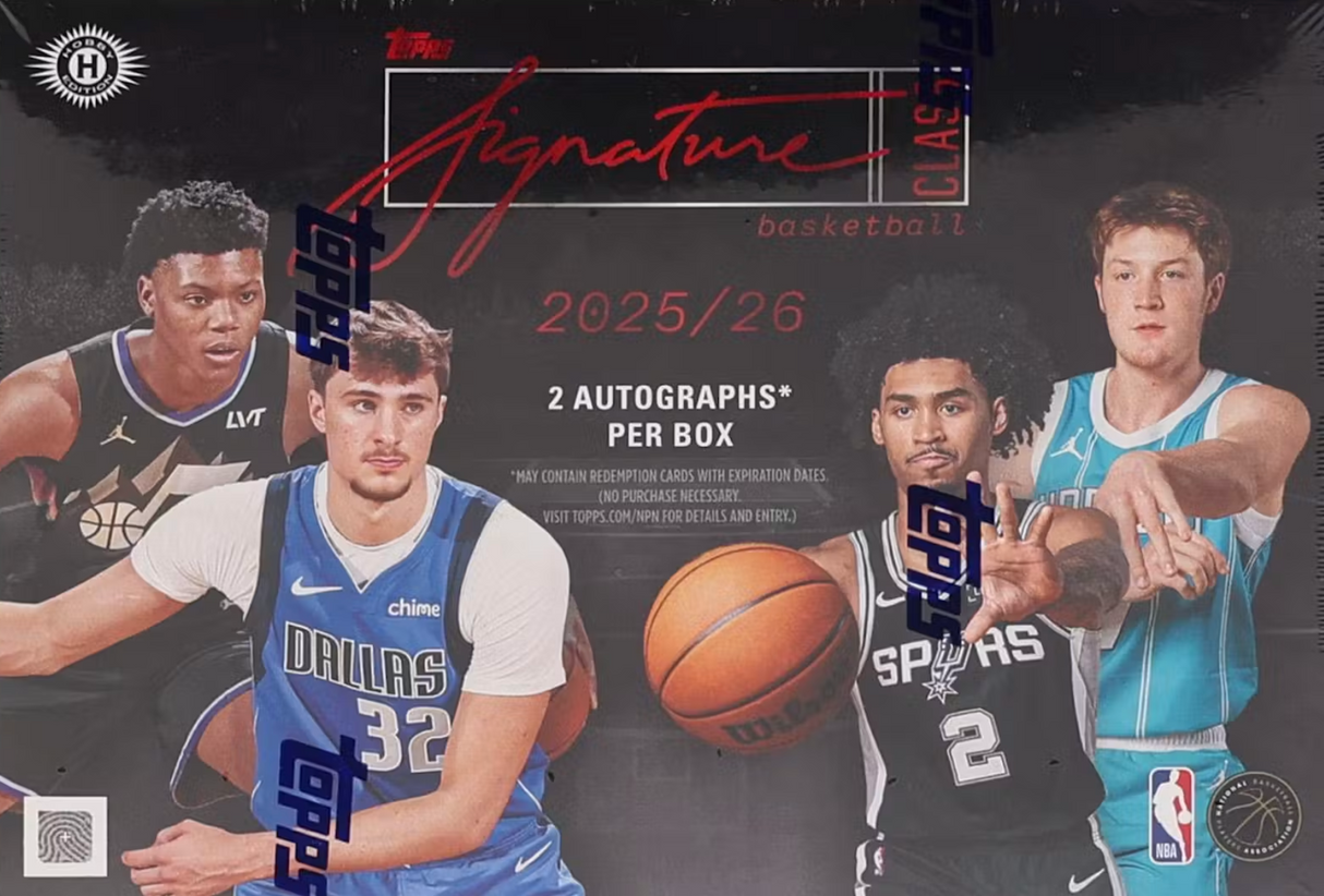 2025/26 Topps Signature Class Basketball Hobby Box