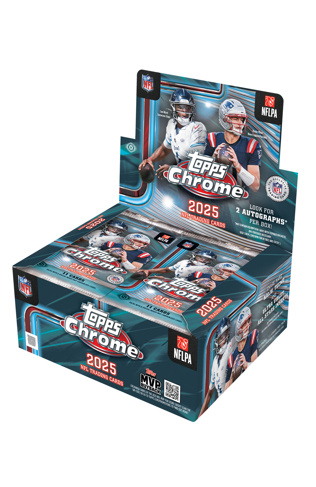 2025 Topps Chrome Football Jumbo Box - *PRESALE*