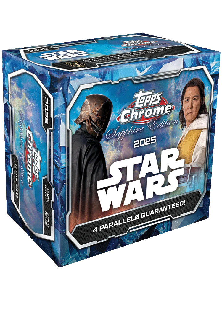 2025 Topps Star Wars Chrome Sapphire Edition Box