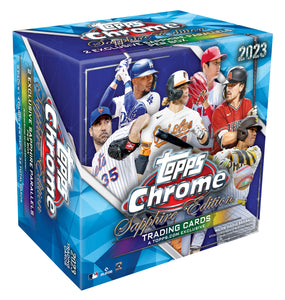 2023 Topps Chrome Baseball Sapphire Edition Box