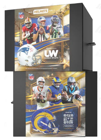 2026 Fanatics Under Wraps Full Size NFL Helmet Box Volume 1