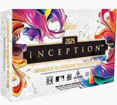 2025 TOPPS INCEPTION BASEBALL HOBBY BOX