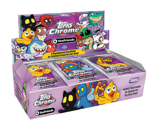 2025 Topps VeeFriends Chrome Hobby Box