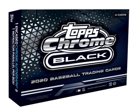 2020 Topps Chrome Black Baseball Hobby Box Jaspys
