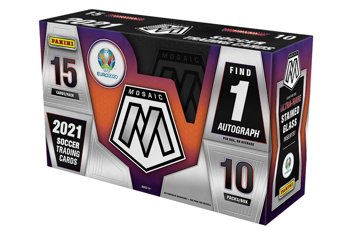 2020/21 Panini Mosaic UEFA Euro Soccer Hobby Box Jaspys