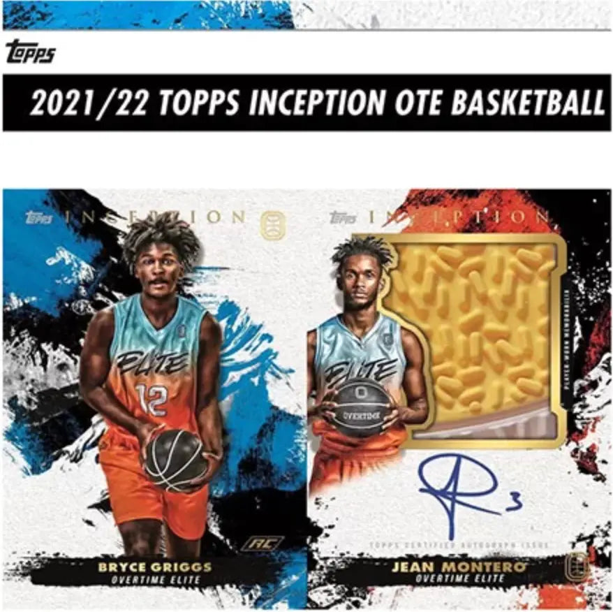 2021/22 Topps Inception Overtime Elite Basketball Hobby Box Jaspys