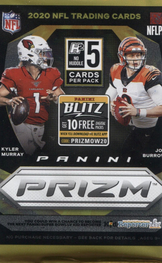 *PACK* 2020 Panini Prizm No Huddle *PACK*