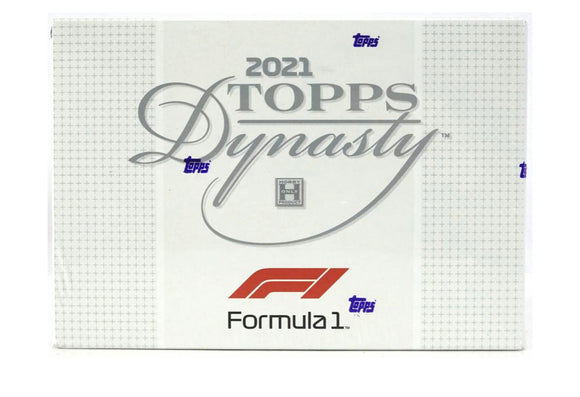 2021 Topps Formula 1 Dynasty Hobby Box
